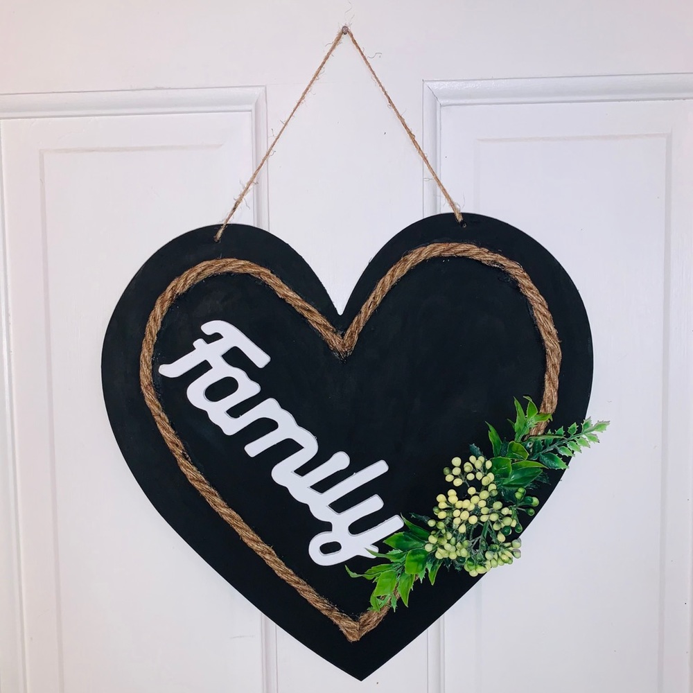 NEW FAMILY HOME DECOR SIGN